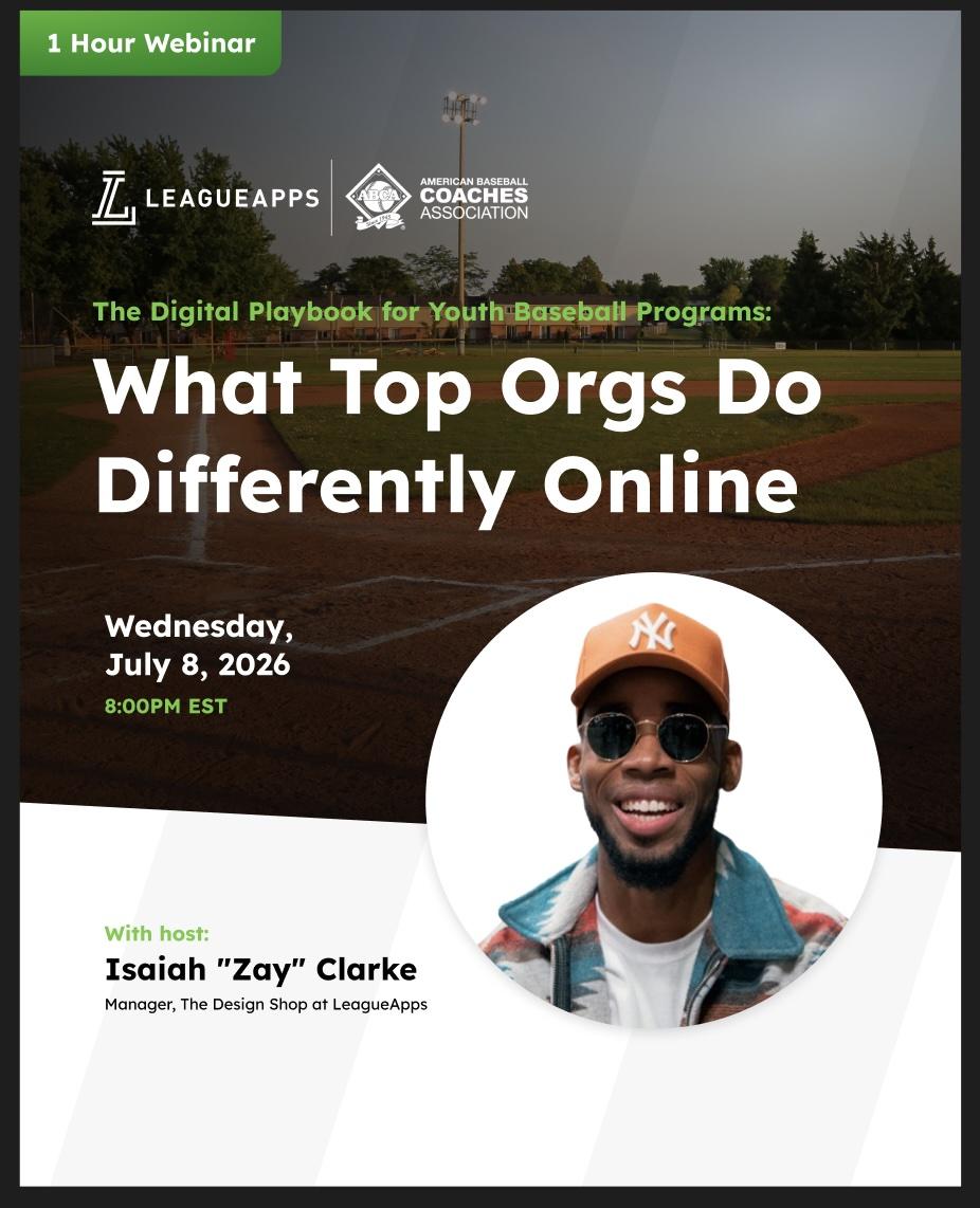 LeagueApps webinar details